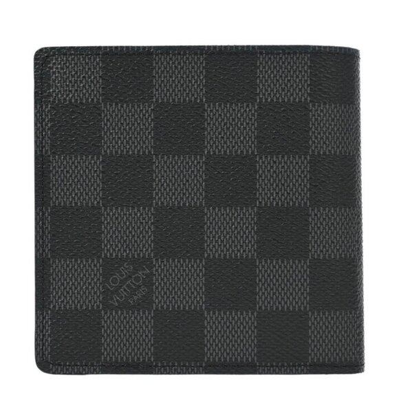Louis Vuitton Damier Graphite Portefeuille Marco Wallet N62664 CA3100 195749 - Picture 2 of 6